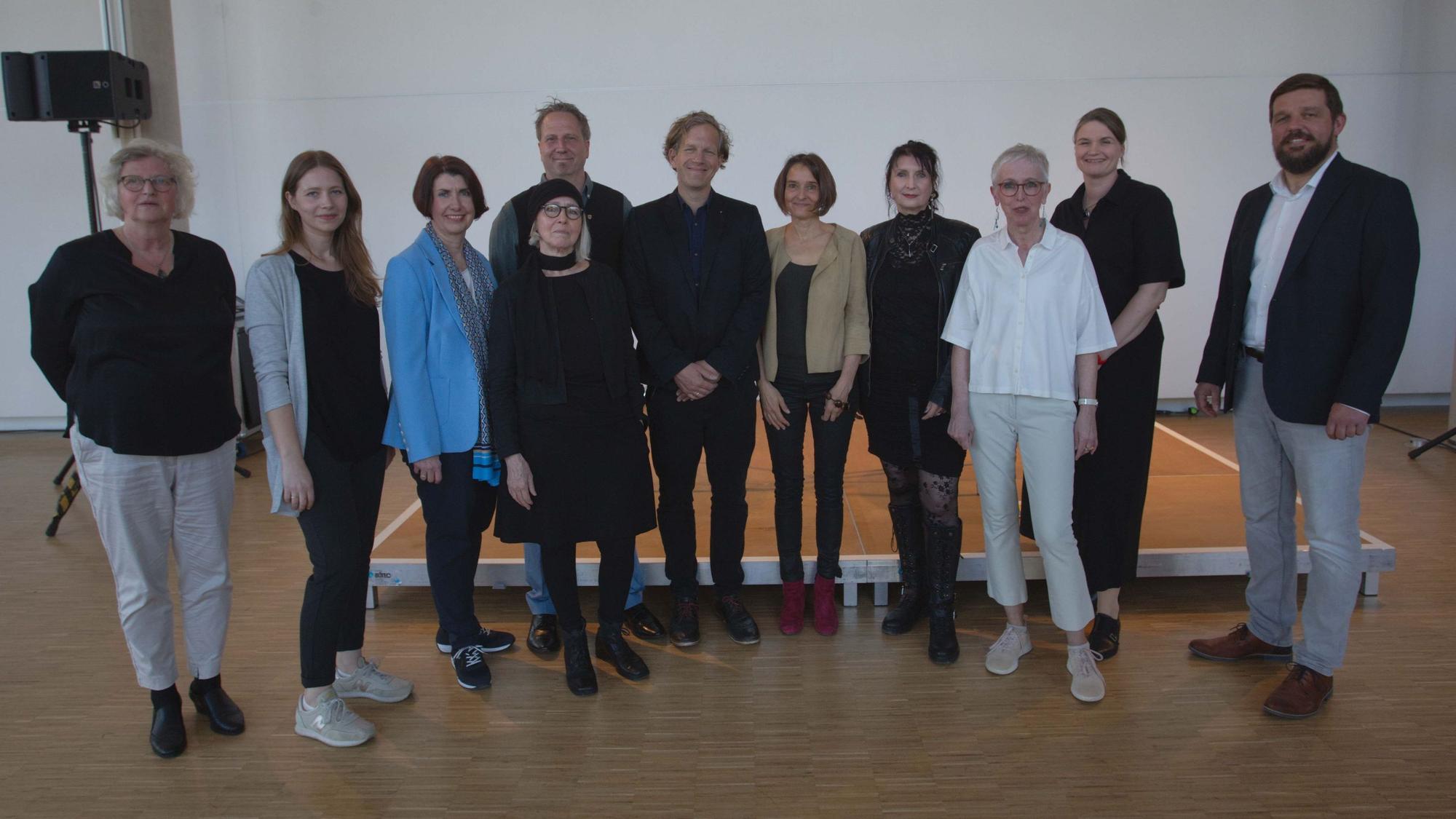 Ein Gruppenfoto.