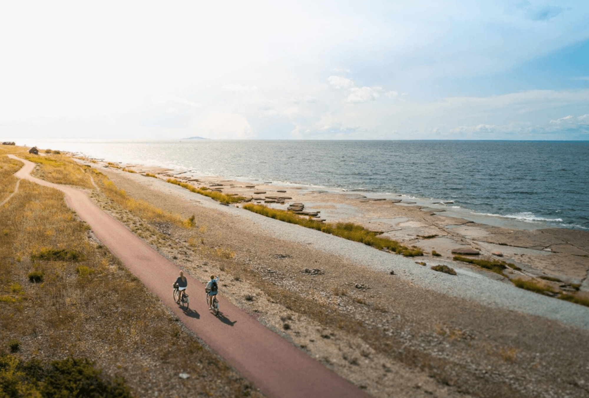 Bild von den Küstenwegen der Insel Öland.