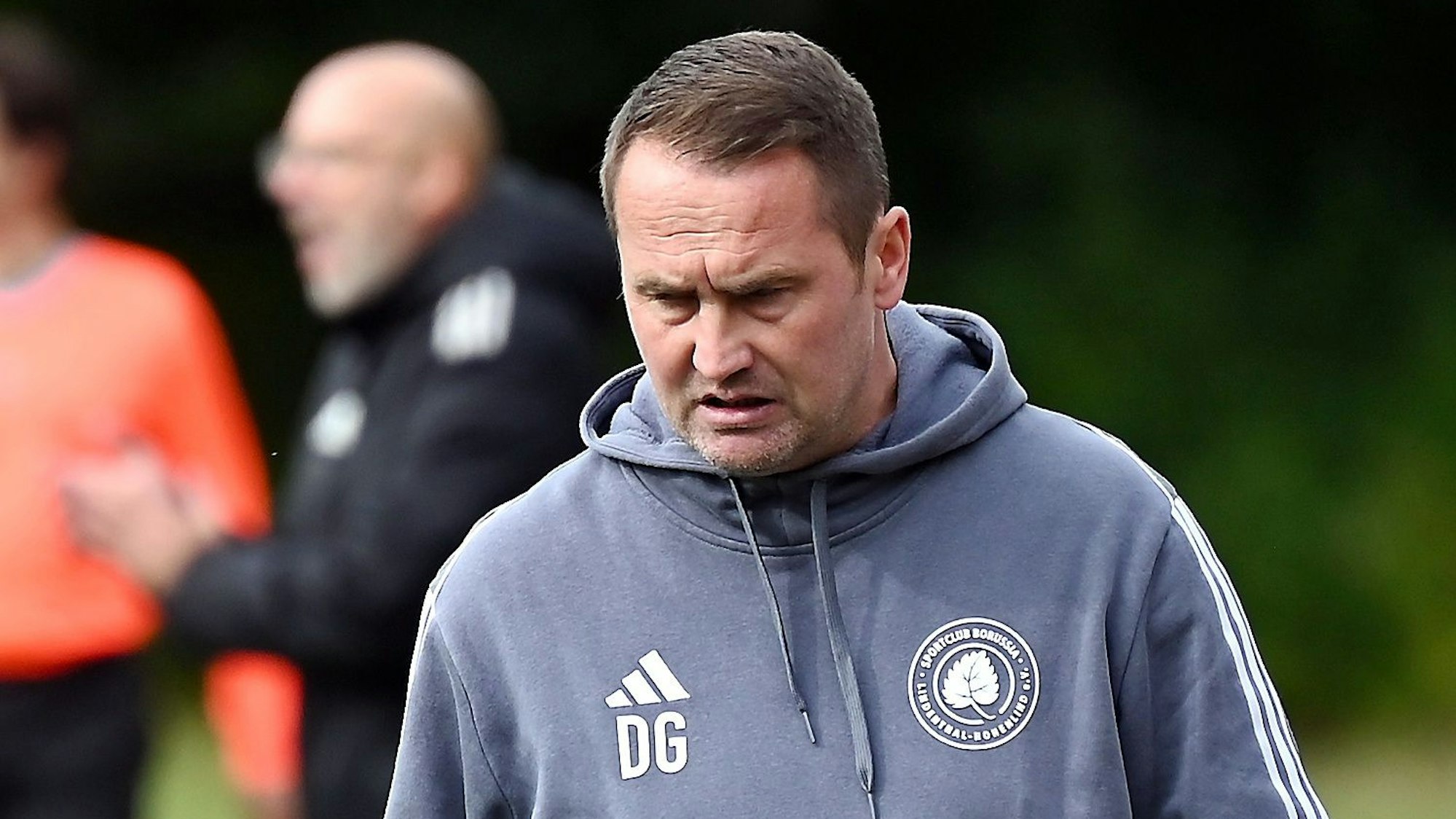 29.09.2024, Fussball-SV Schlebusch-Lindenthal Hohenlind
TR: David Gsella (Lindenthal)
Foto: Uli Herhaus