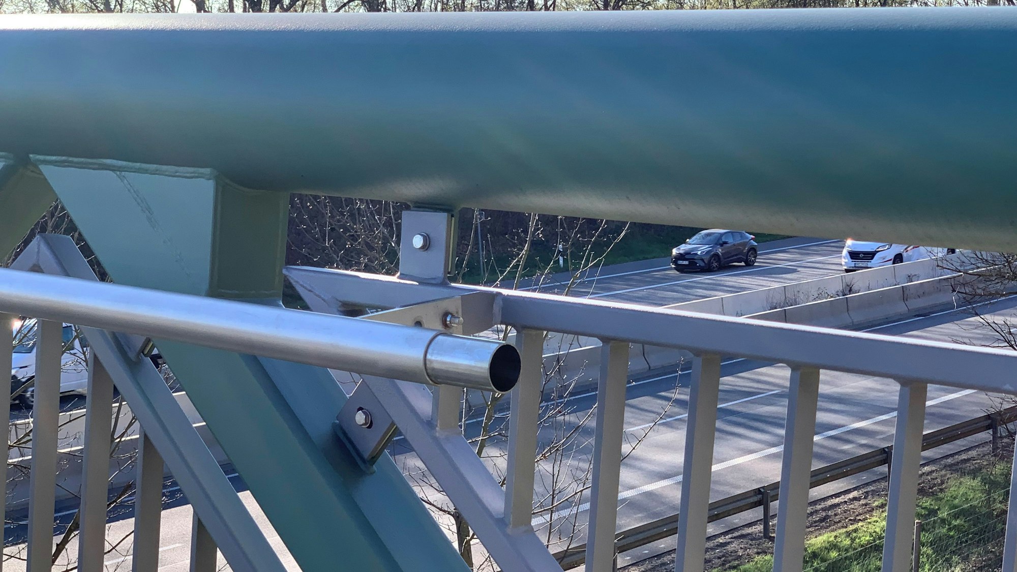 Betroffen ist der Brückenabschnitt am Kottenforst.