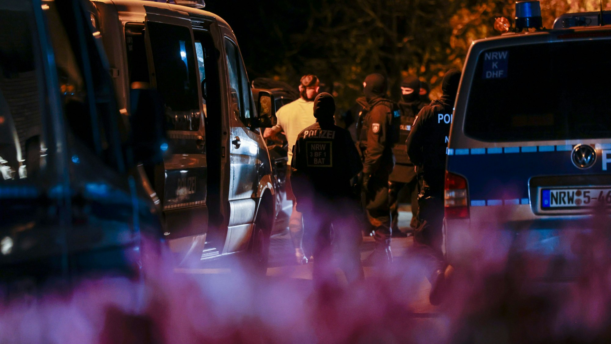 Die Polizei war am Morgen mit Spezialkräften im Einsatz.