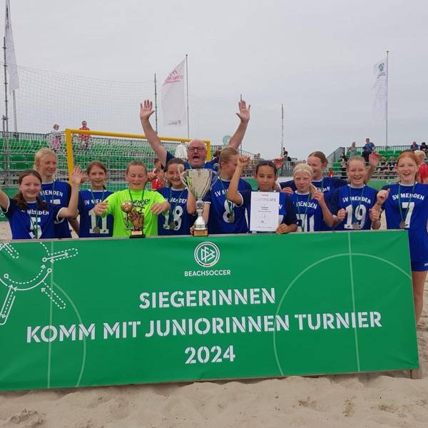 Die U-15-Juniorinnen des SV Menden.