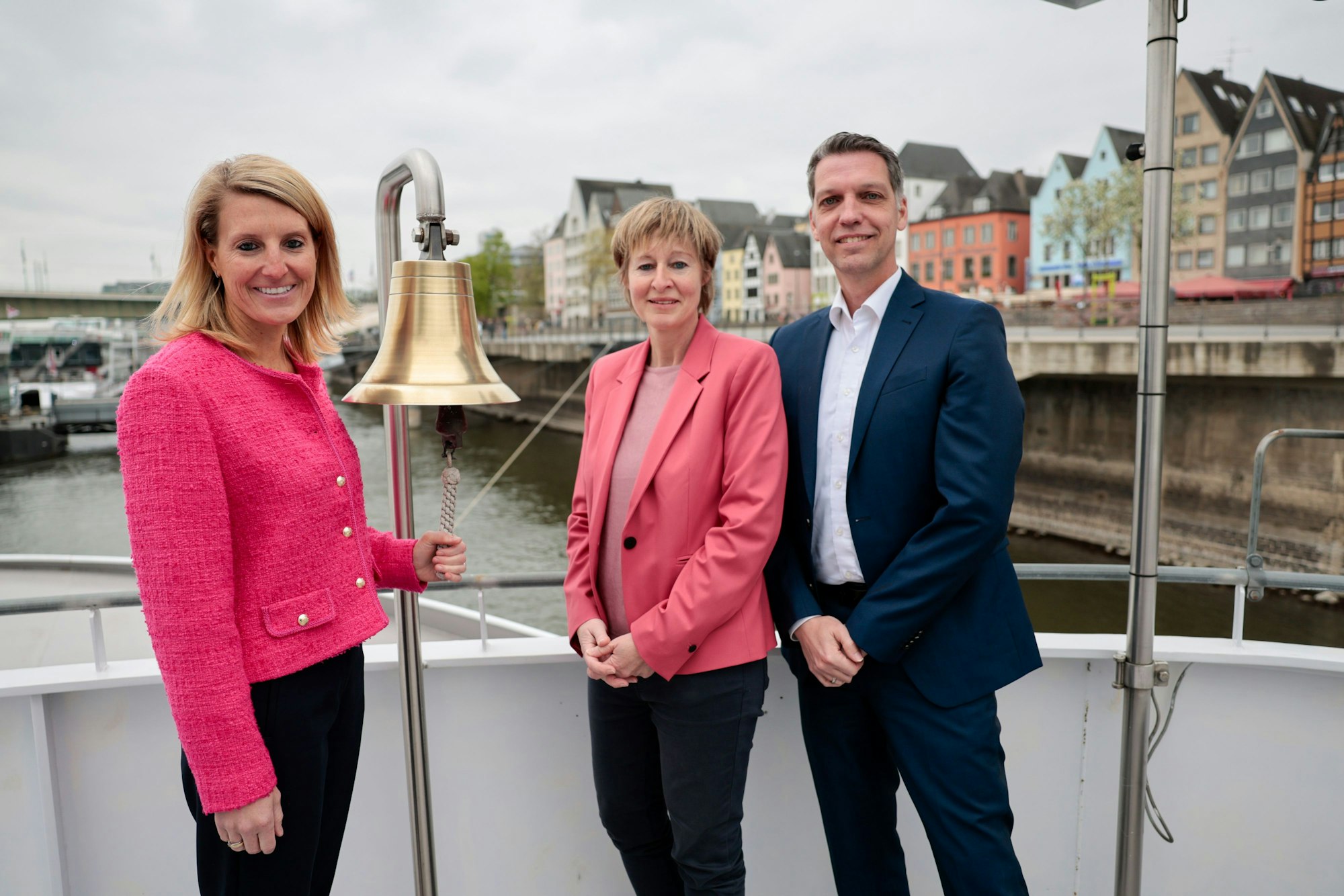 Die Saison ist eingeläutet: KD-Geschäftsführerin Nina Luig, Prokuristin Nicole Becker und Finanzgeschäftsführer Sascha Linden.