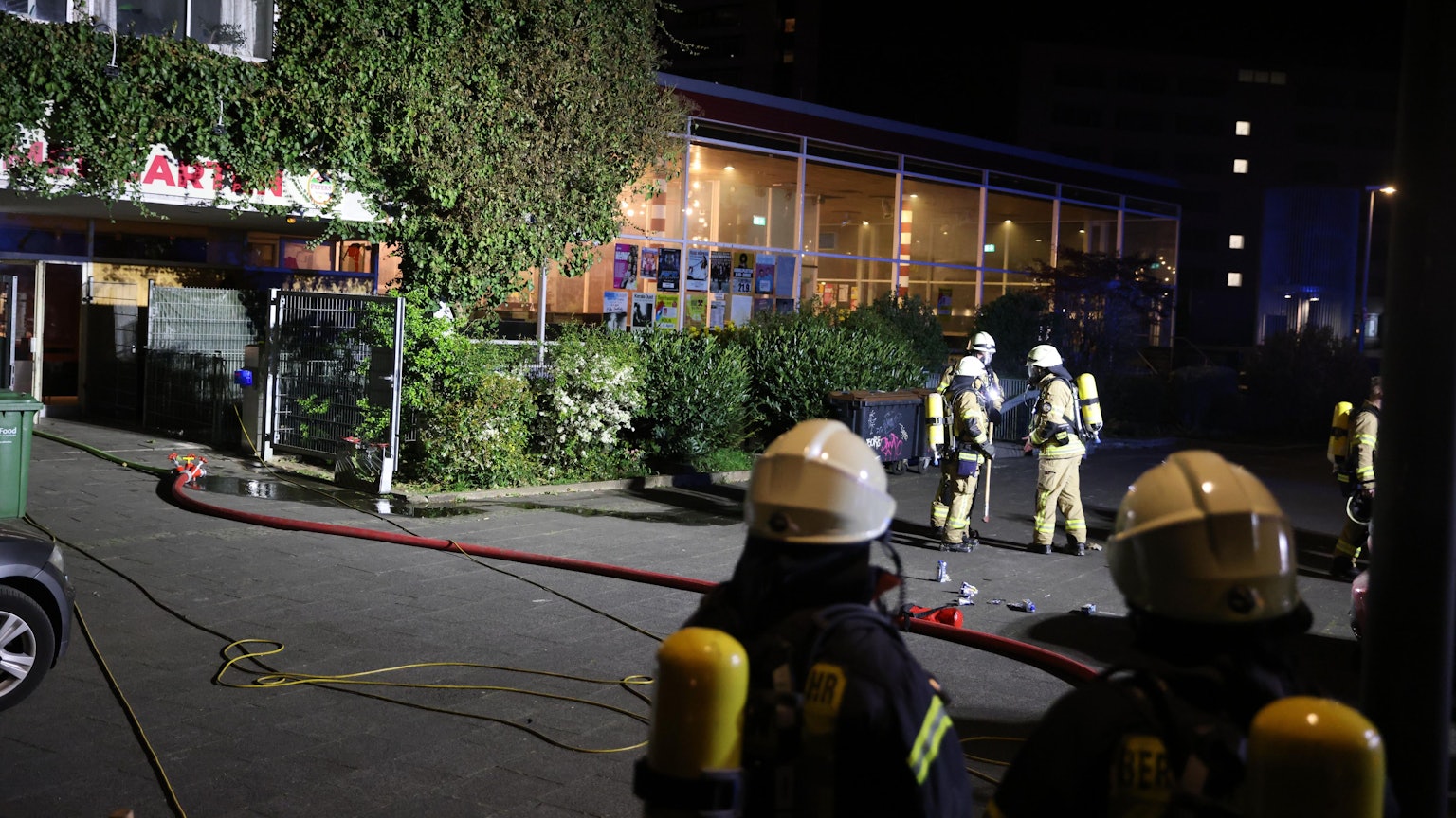 Im Keller der Mülheimer Stadthalle ist ein Feuer ausgebrochen.