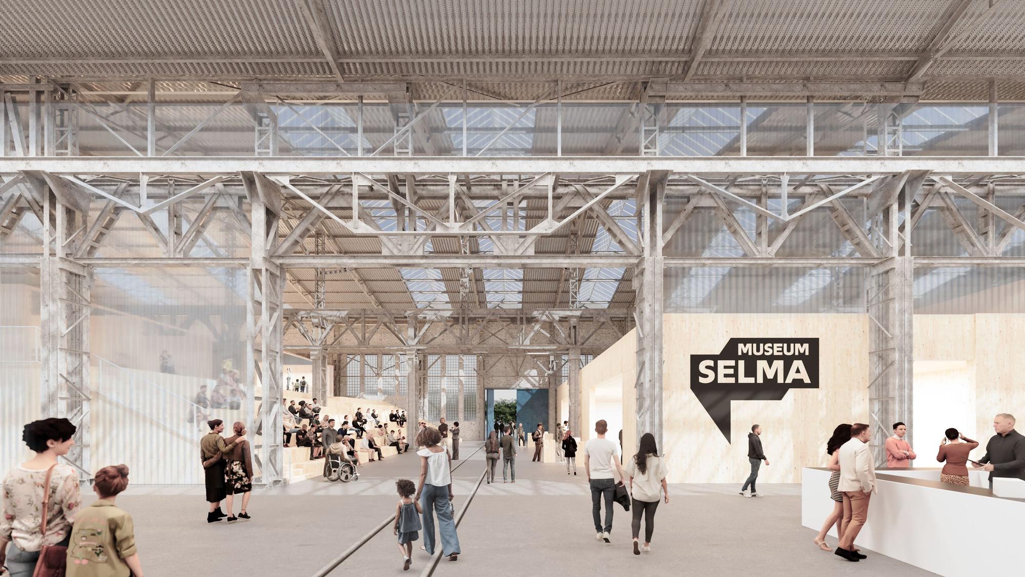 Für vielfältige Nutzung geplant: die Halle 70.