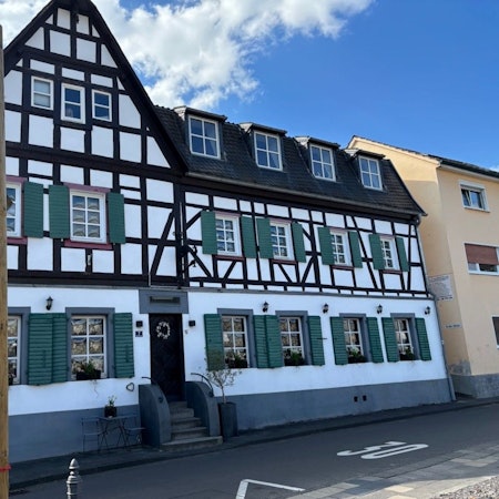 Die Außenansicht des Restaurants Weinmühle in Königswinter-Oberdollendorf