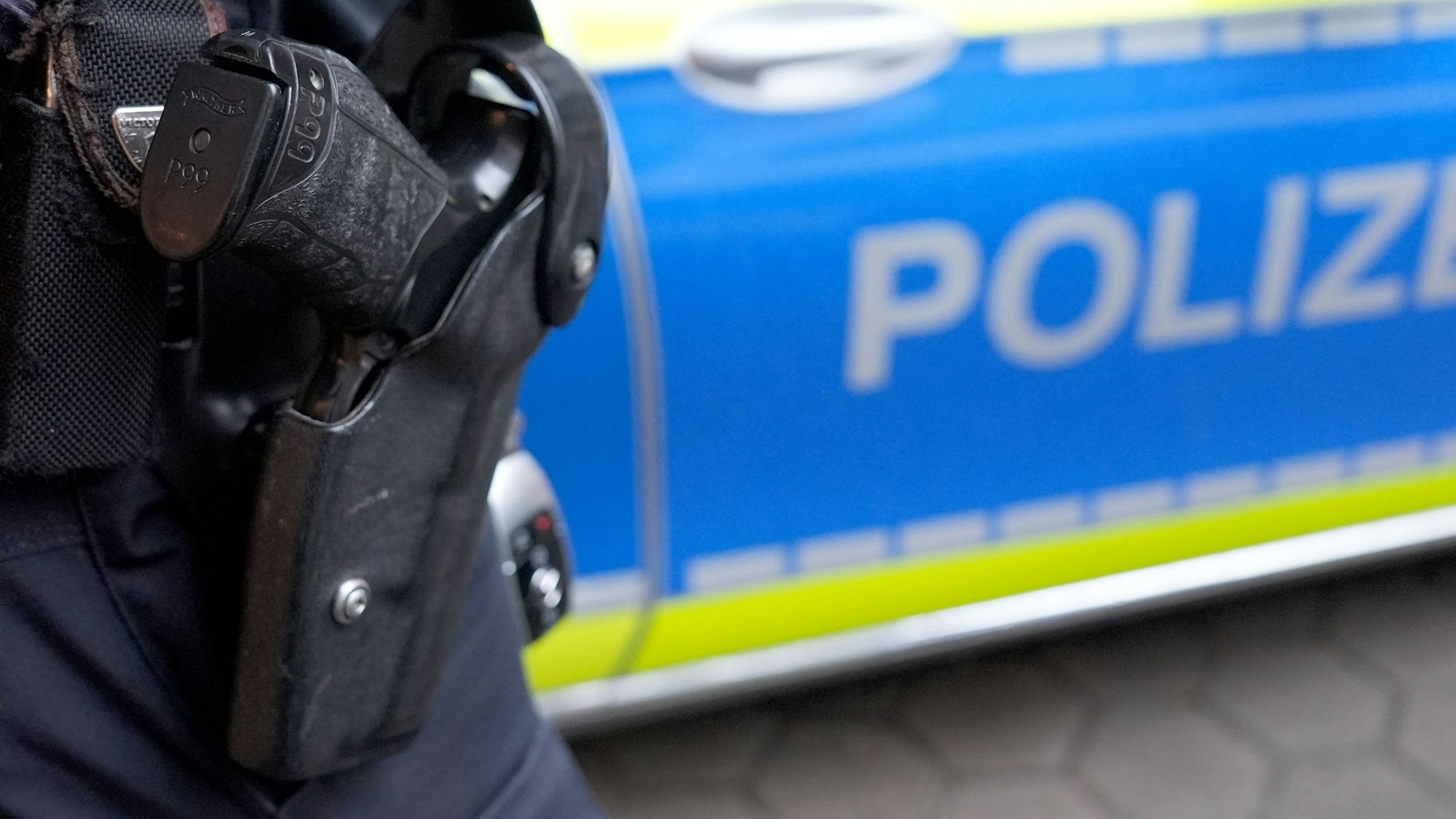 Ansicht eines Polizeilogos