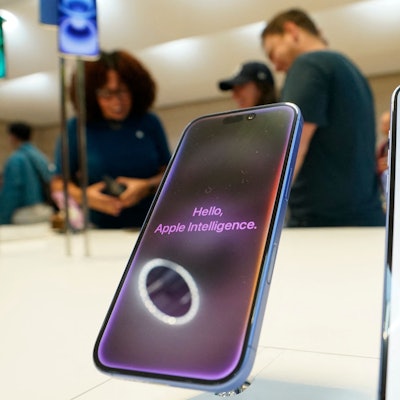 (FILES) Apple iPhone 16 are on display during the launch September 20, 2024, at the Apple Store in New York . The Trump administration has exempted smartphones, computers and other electronics from its punishing "reciprocal" tariffs on April, 11, 2025 -- lessening the cost impact on American consumers for a host of popular high-tech products. (Photo by TIMOTHY A. CLARY / AFP)