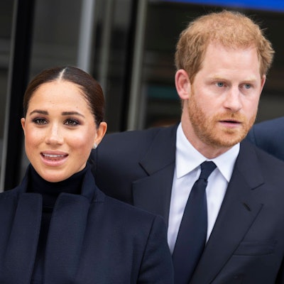 Prinz Harry und Herzogin Meghan beim Besuch des World Trade Centers in New York. (Archivbild)