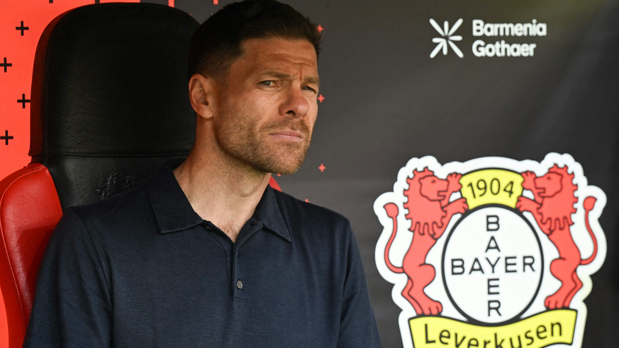 Bleibt er bei Bayer Leverkusen? Trainer Xabi Alonso.