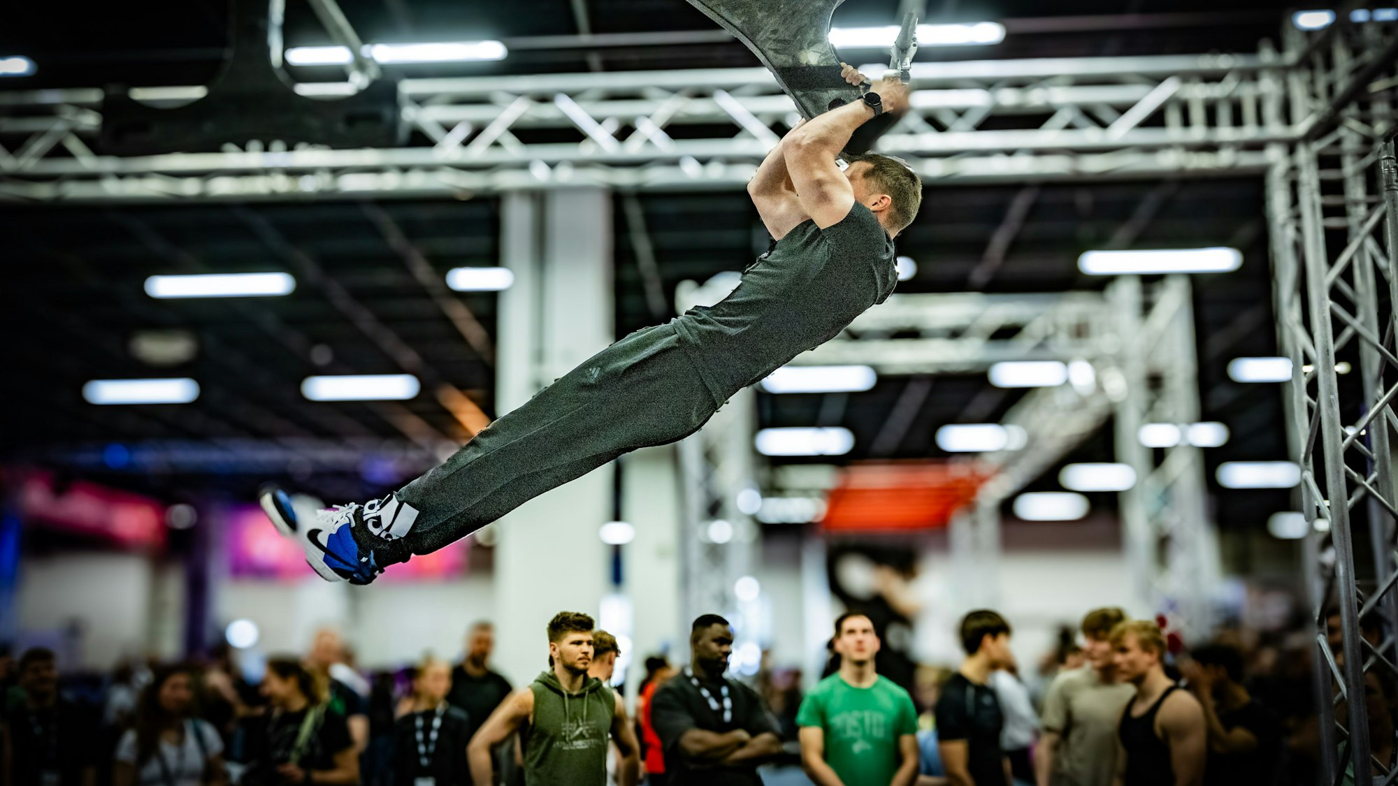 Bei großen Kletterparcours bewiesen mutige Gäste nicht nur ihre Muskelkraft, sondern auch Geschick.