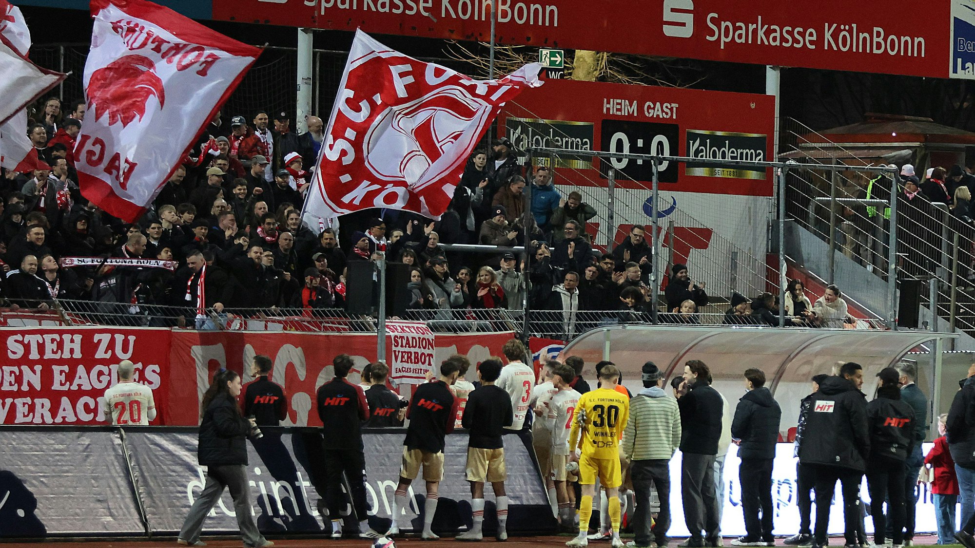 Das Südstadion dürfte wieder ein Hexenkessel werden