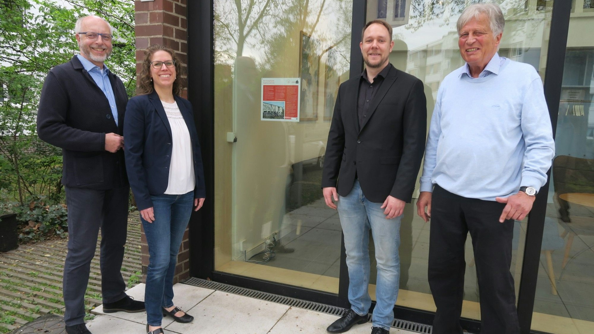 Einweihung Info-Tafel Epiphaniaskirche
