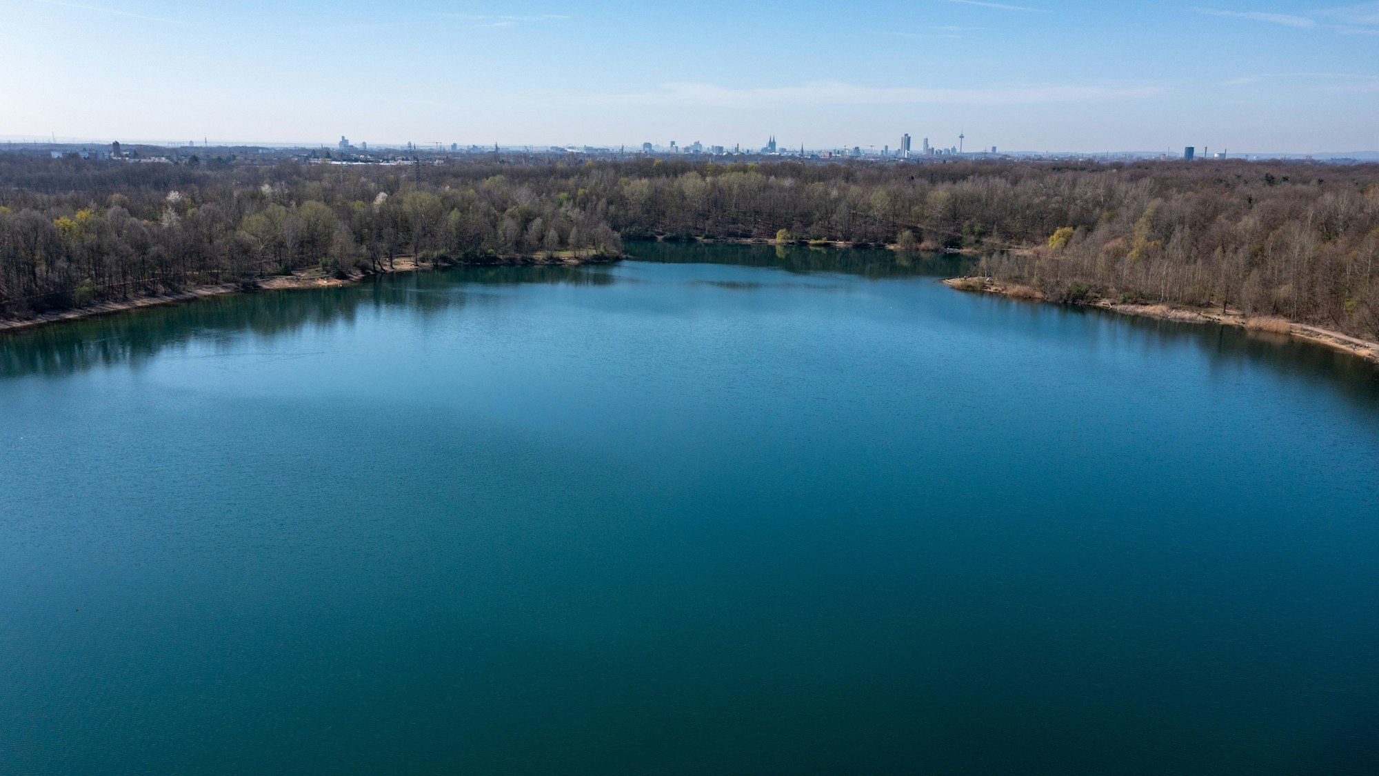 Luftaufnahme vom Höhenfelder See