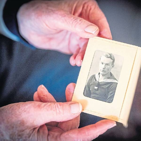 Als Soldat in der Marine erlebte Gustav Dünhölter den Zweiten Weltkrieg – er hatte sich mit 17 Jahren freiwillig gemeldet.