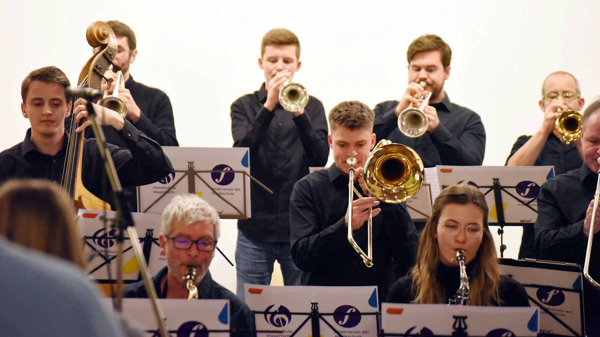 Das Archivfoto zeigt Big Stuff, die Big Band der Musikschule Wipperfürth.