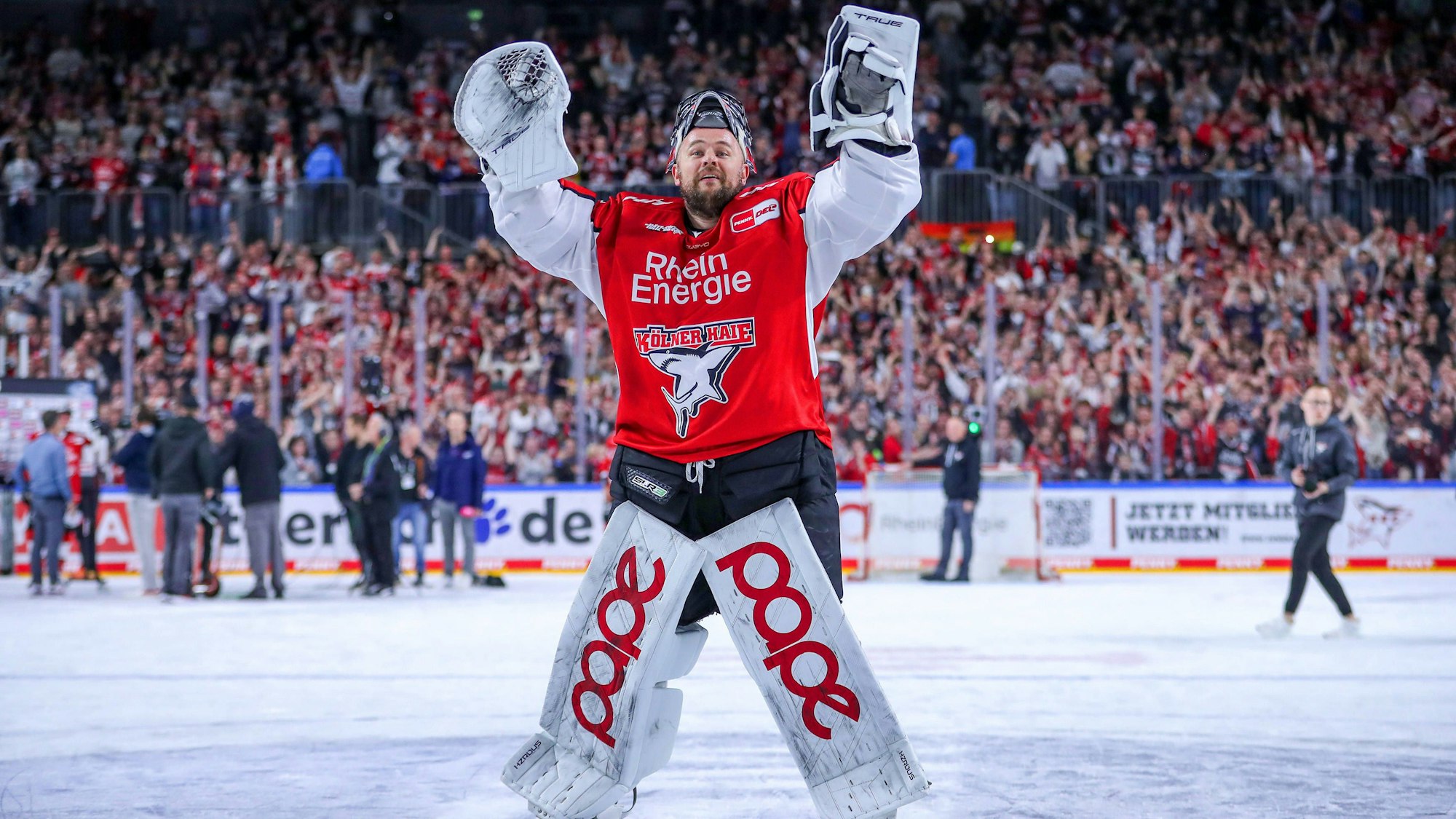 Einer der Garanten für den ersten Titelgewinn der Kölner Haie seit dem Jahr 2002 könnte der slowakische Torwart Julius Hudacek werden.