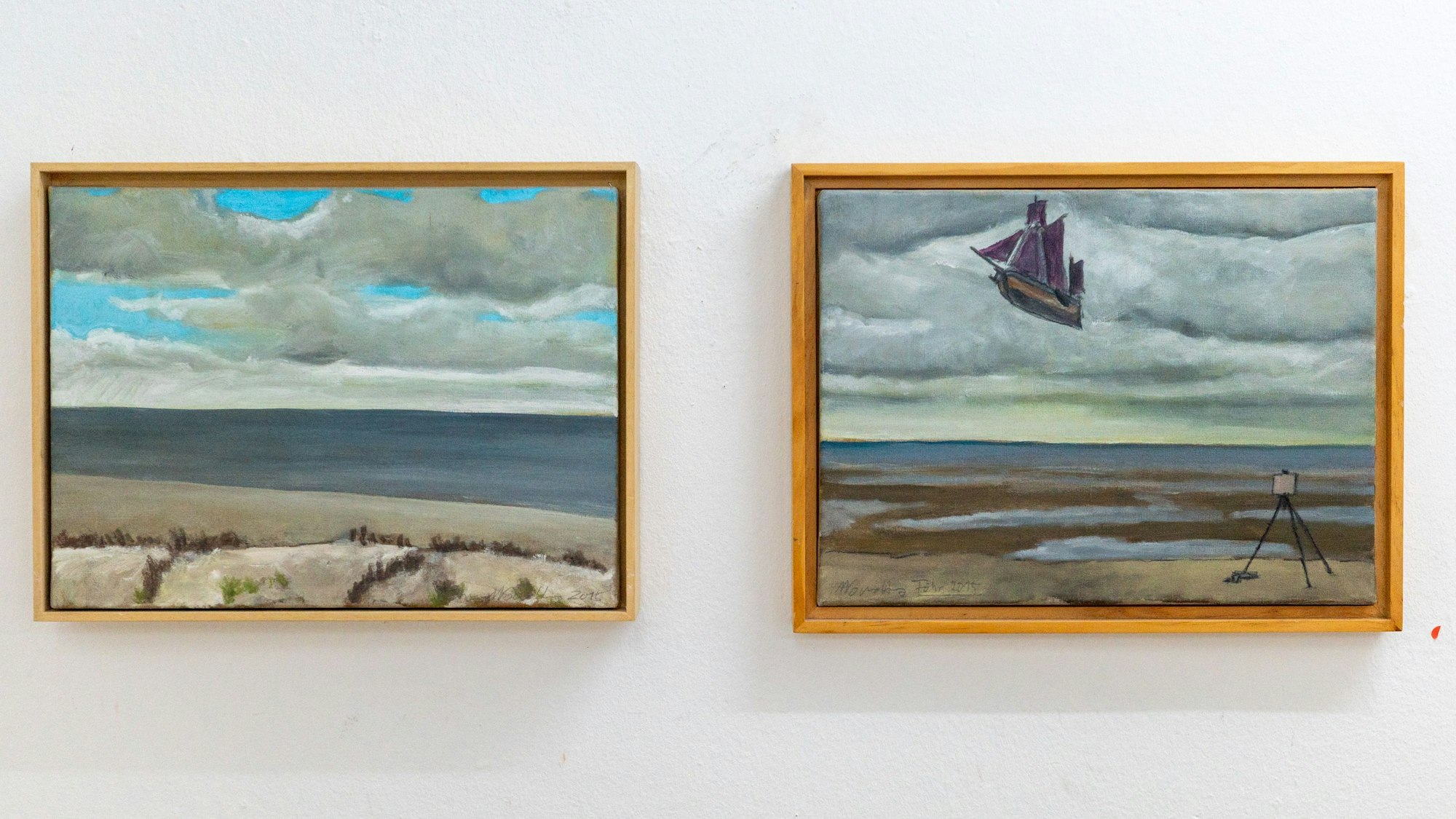 Der Fliegende Holländer und das Meer von Michael Nowottny.