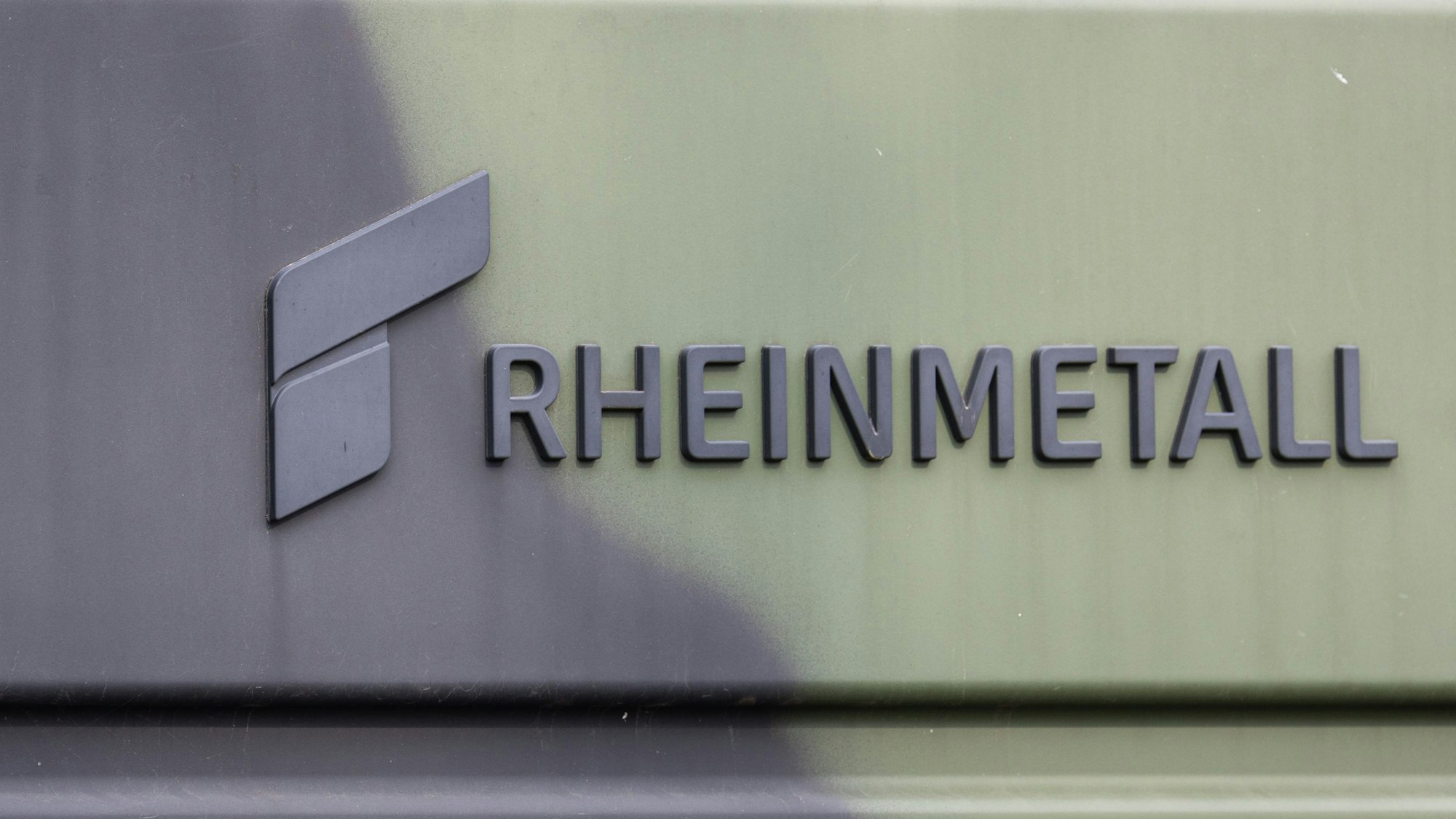 Das Logo von Rheinmetall