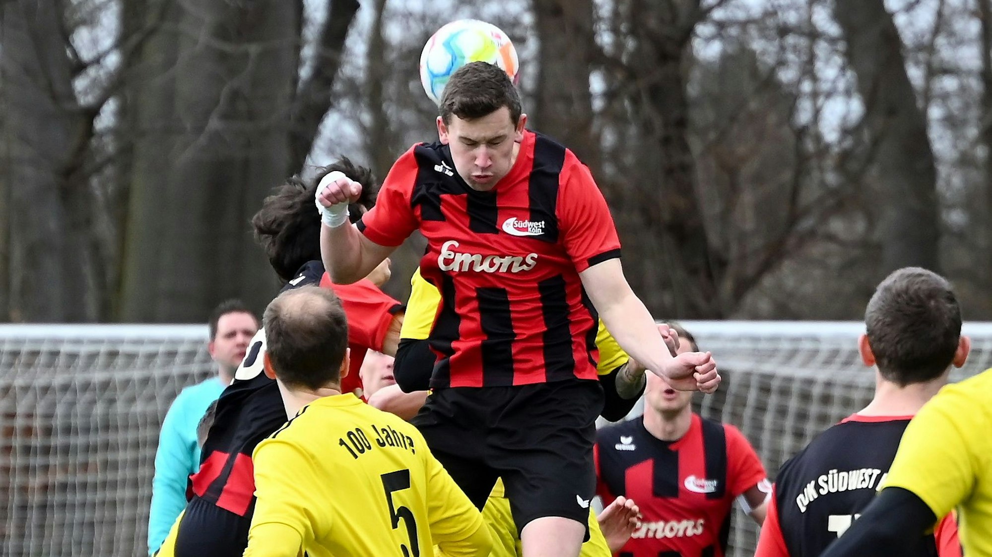 12.03.2023, Fussball-DJK Südwest Köln-Schlebusch ii
Hendrik Graf (Südwest Köln)
Foto: Uli Herhaus