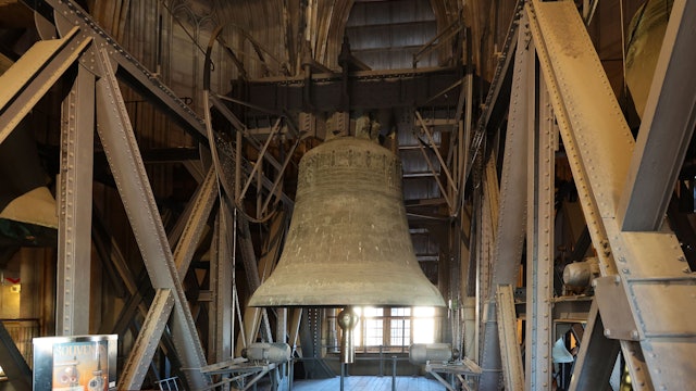Die Petersglocke des Kölner Doms. (Archivbild)
