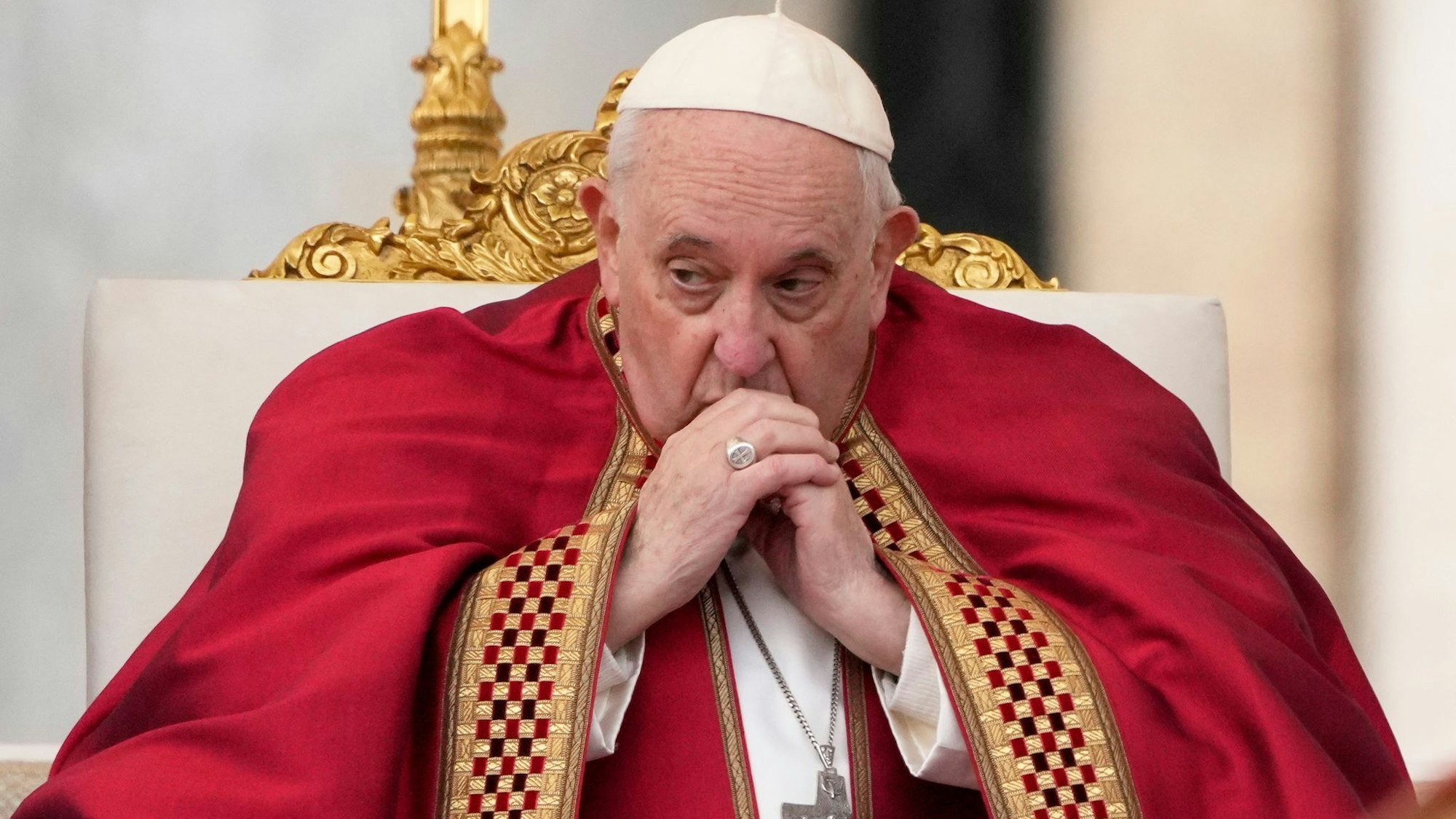 Papst Franziskus war der zweitälteste Papst der Geschichte. (Archivbild)