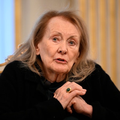 Die französische Schriftstellerin Annie Ernaux, Gewinnerin des Literaturnobelpreises 2022.