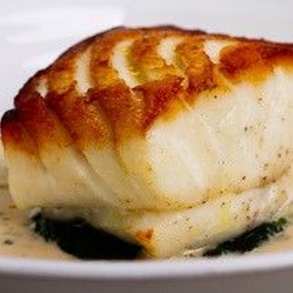 Kabeljau mit Majoran-Sahne-Sauce: Ein kulinarisches Gedicht von „Le Moissonnier“-Chefkoch Eric Menchon.