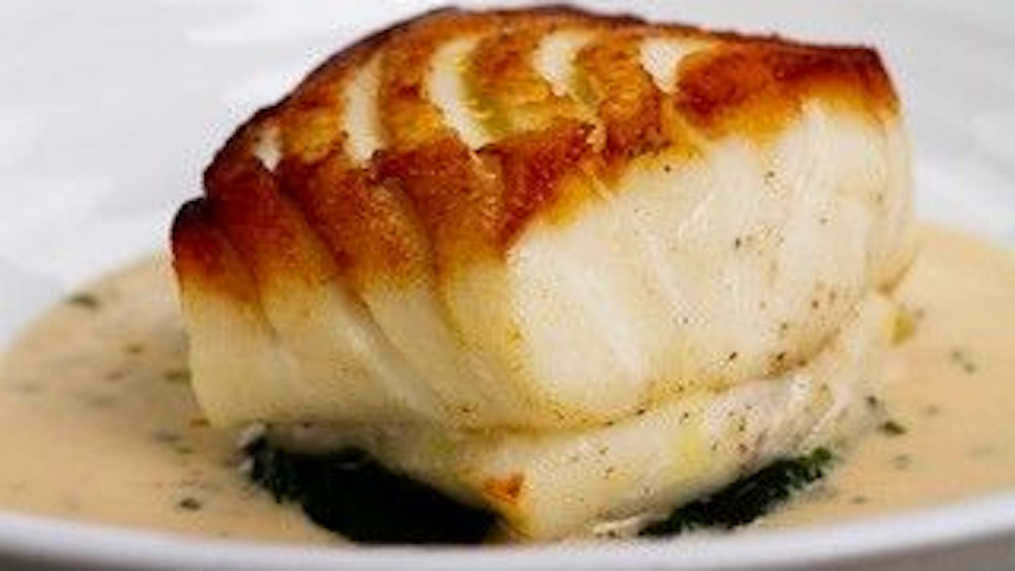 Kabeljau mit Majoran-Sahne-Sauce: Ein kulinarisches Gedicht von „Le Moissonnier“-Chefkoch Eric Menchon.