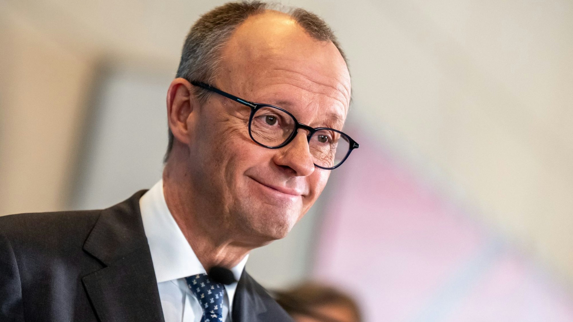 Wenn Friedrich Merz Kanzler wird, ist er der älteste nach Konrad Adenauer (Archivbild).