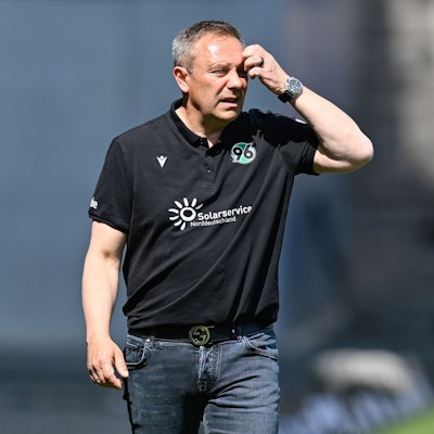 Ist nicht länger Trainer bei Hannover 96: André Breitenreiter.