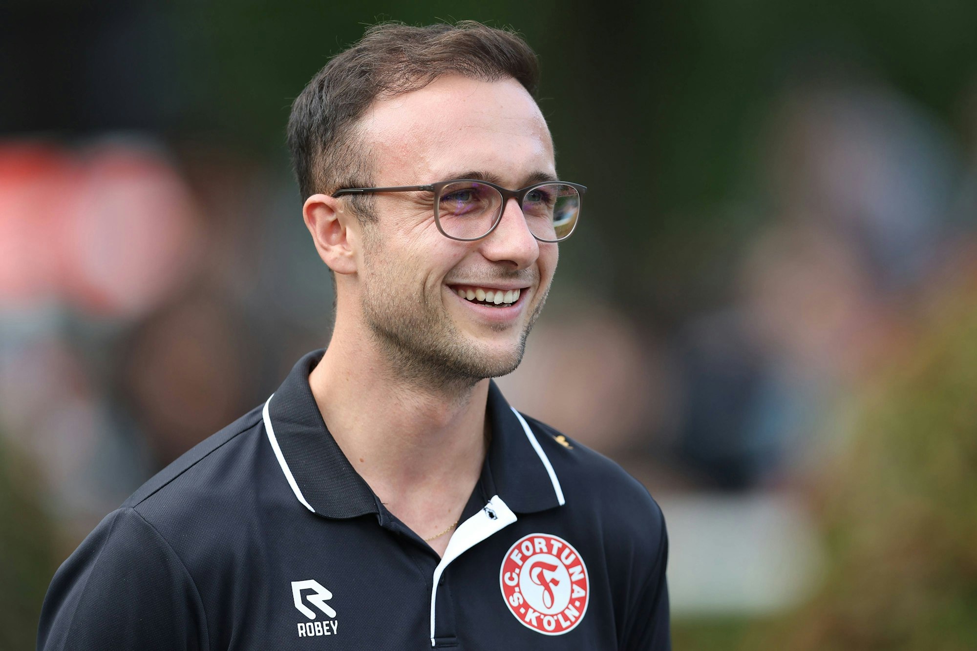 06.09.2024, Köln, Fußball, Geschäftsführer Niklas Müller SC Fortuna Köln NRW Deutschland *** 06 09 2024, Cologne, Football, Managing Director Niklas Müller SC Fortuna Köln NRW Germany