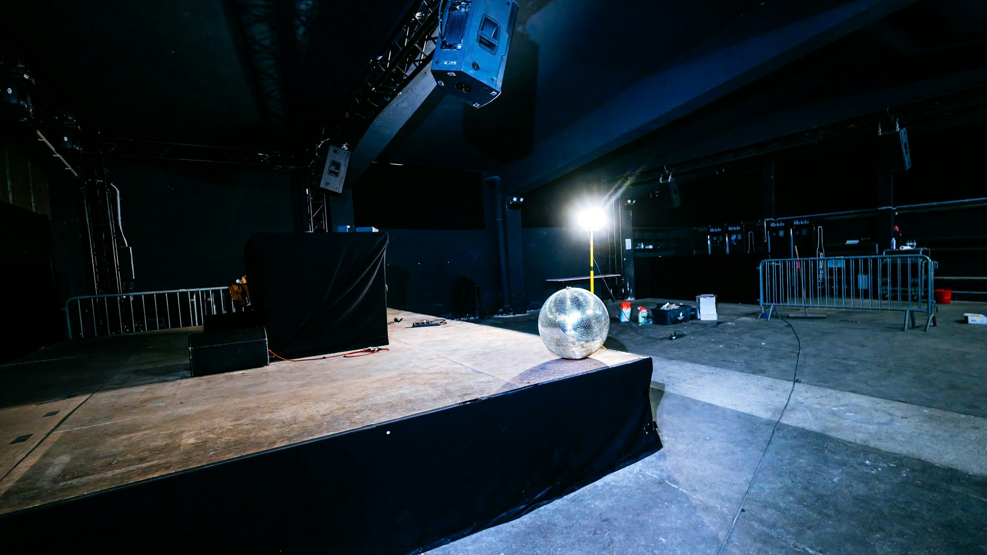 Partys und Konzerte mit etwa 150 Gästen werden in den „Garagen“ stattfinden können.