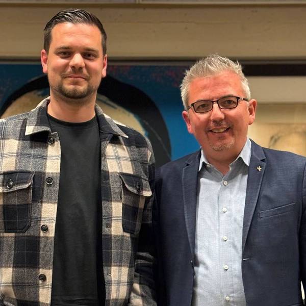 Das Foto zeigt Andreas Erdmann und David Held.
