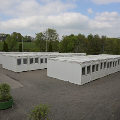 Das Foto zeigt die Unterkunft in Biesfeld.