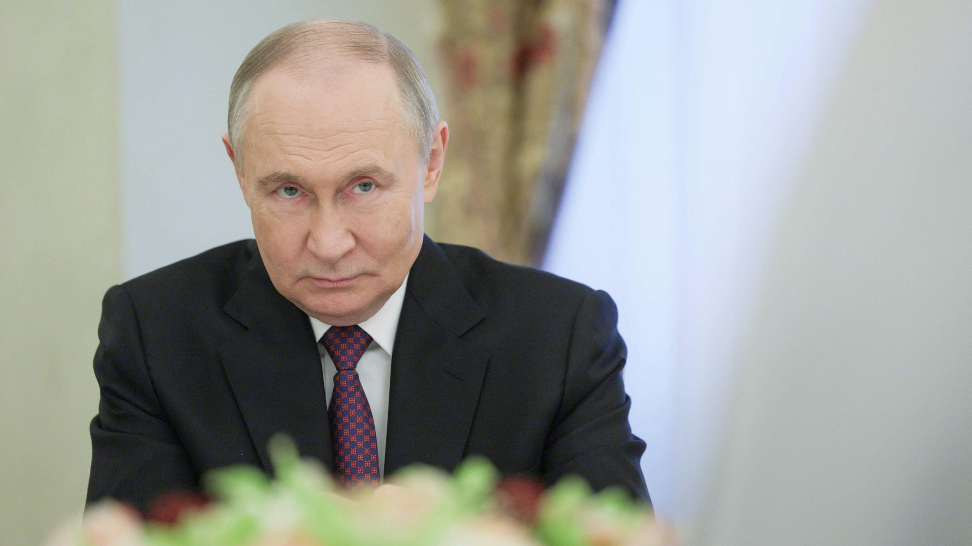 Kremlchef Wladimir Putin dürfte über den Witz des polnischen Außenminister Radek Sikorski nicht lachen können. (Archivbild)