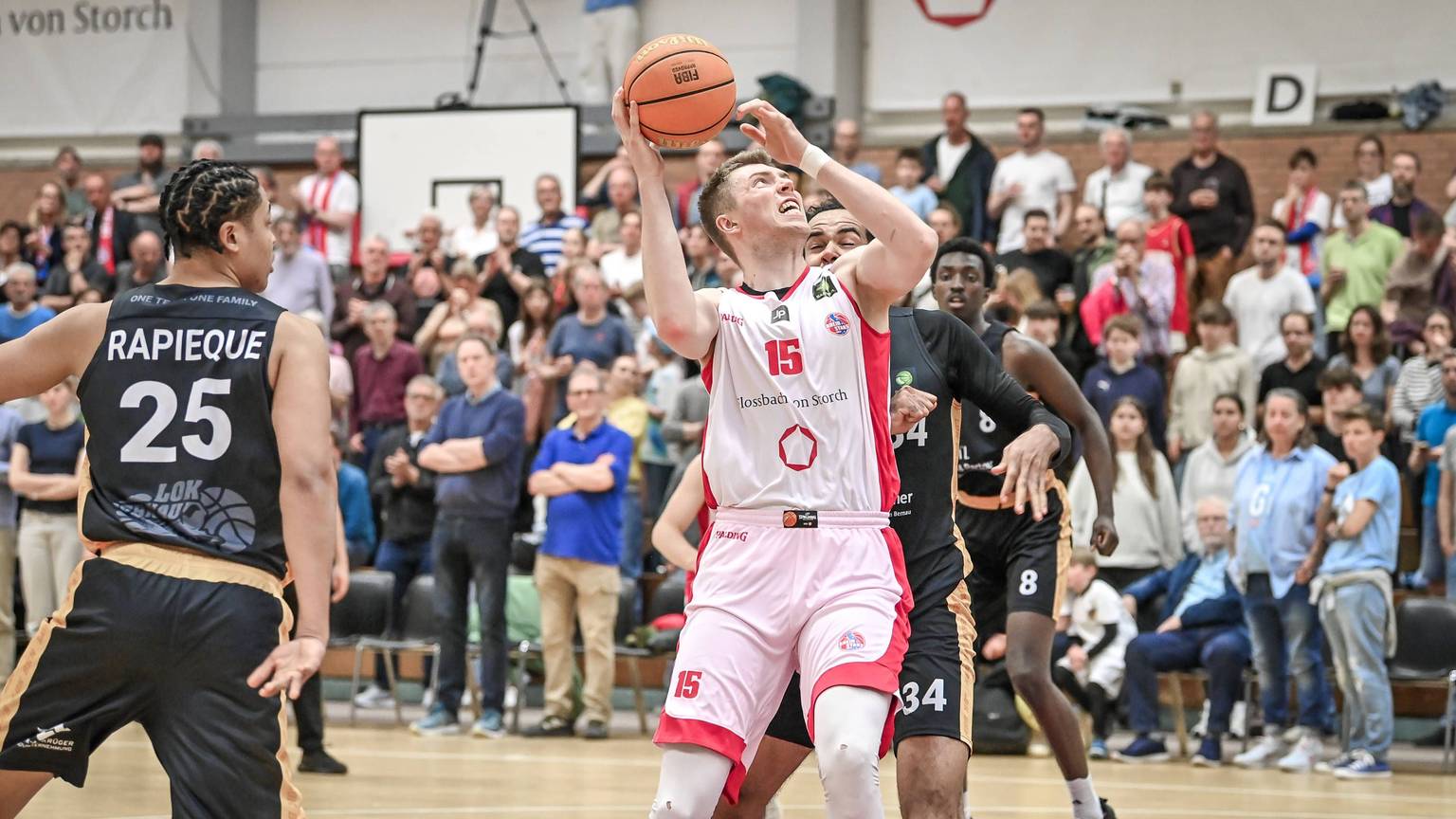 Barmer 2. Basketball Bundesliga ProB: Rheinstars Koeln vs. LOK BERNAU, 20.04.2025 Bjoern Rohwer RheinStars Koeln 15, Barmer 2. Basketball Bundesliga ProB: Rheinstars Koeln vs. LOK BERNAU am 20.04.2025 im ASV Koeln in Koeln Nordrhein-Westfalen *** Barmer 2 Basketball Bundesliga ProB Rheinstars Koeln vs LOK BERNAU, 20 04 2025 Bjoern Rohwer RheinStars Koeln 15 , Barmer 2 Basketball Bundesliga ProB Rheinstars Koeln vs LOK BERNAU on 20 04 2025 at ASV Koeln in Koeln North Rhine-Westphalia Copyright: xBEAUTIFULxSPORTS/Mueller-Laschetx