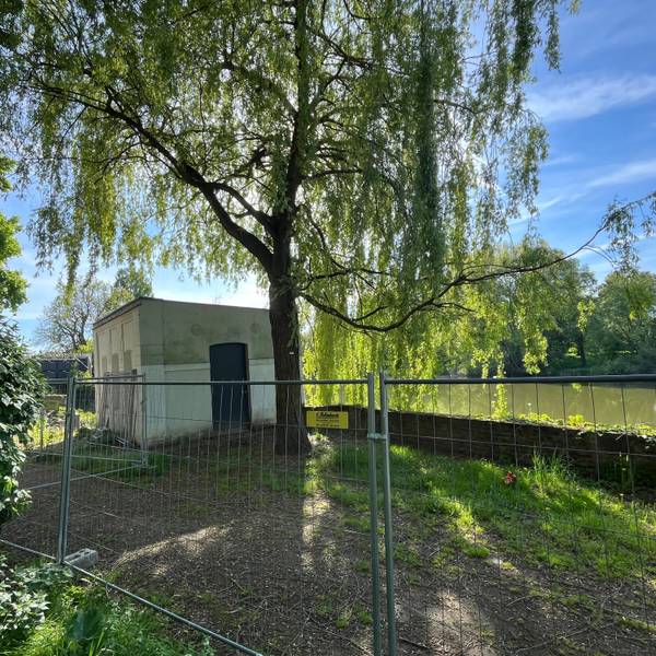 Einstiges Teehaus an der Groov in Zündorf.