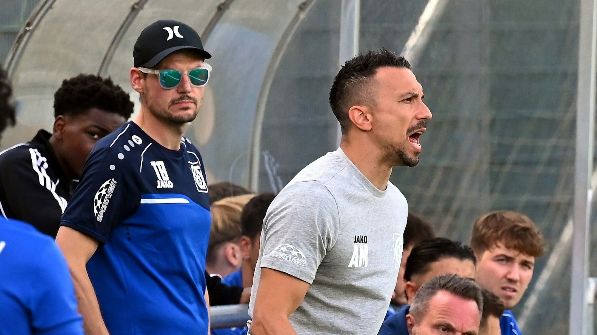 25.08.2024, Fussball-Bergfried Leverkusen-Ford Niehl
TR: Angelo Mazza (Niehl)
Foto: Uli Herhaus