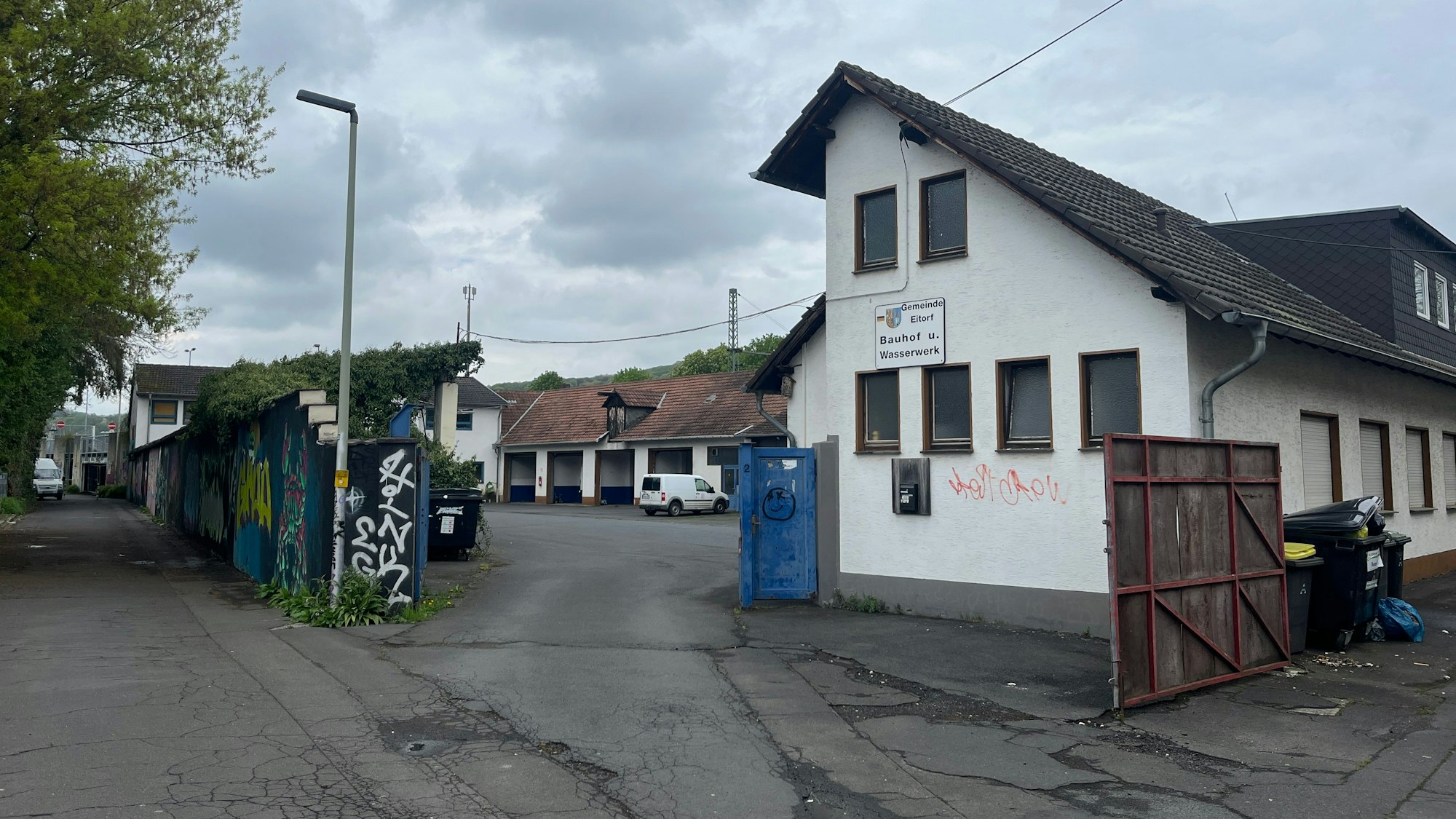 Zu dem Planungsareal gehört auch der alte Bauhof.