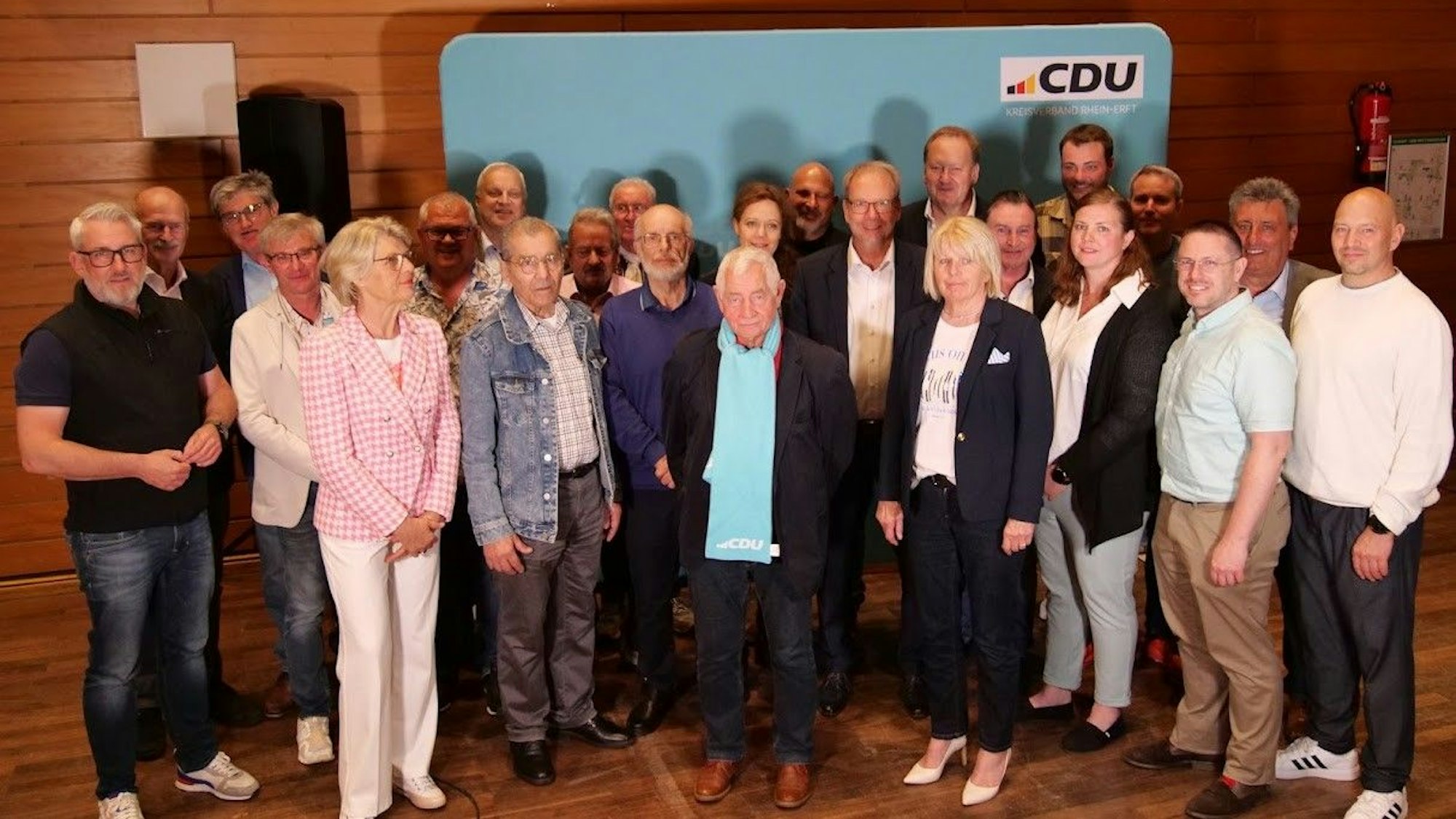 Das Foto zeigt Mitglieder der CDU Bergheim.