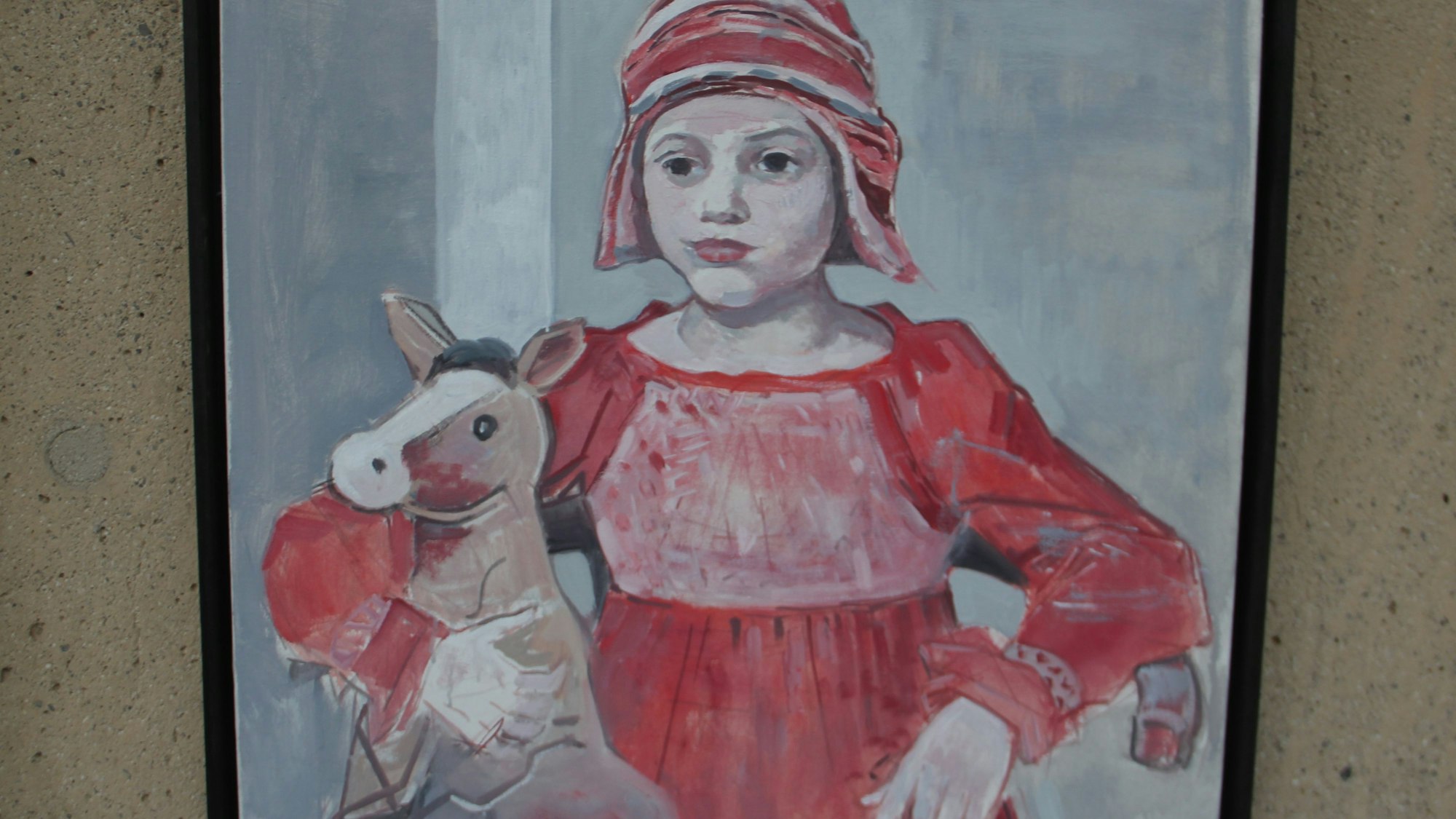 Kollers Malereien in St. Theodor zeigen vor allem Abbilder seiner Kinder Rebekka, Johann und Philipp.