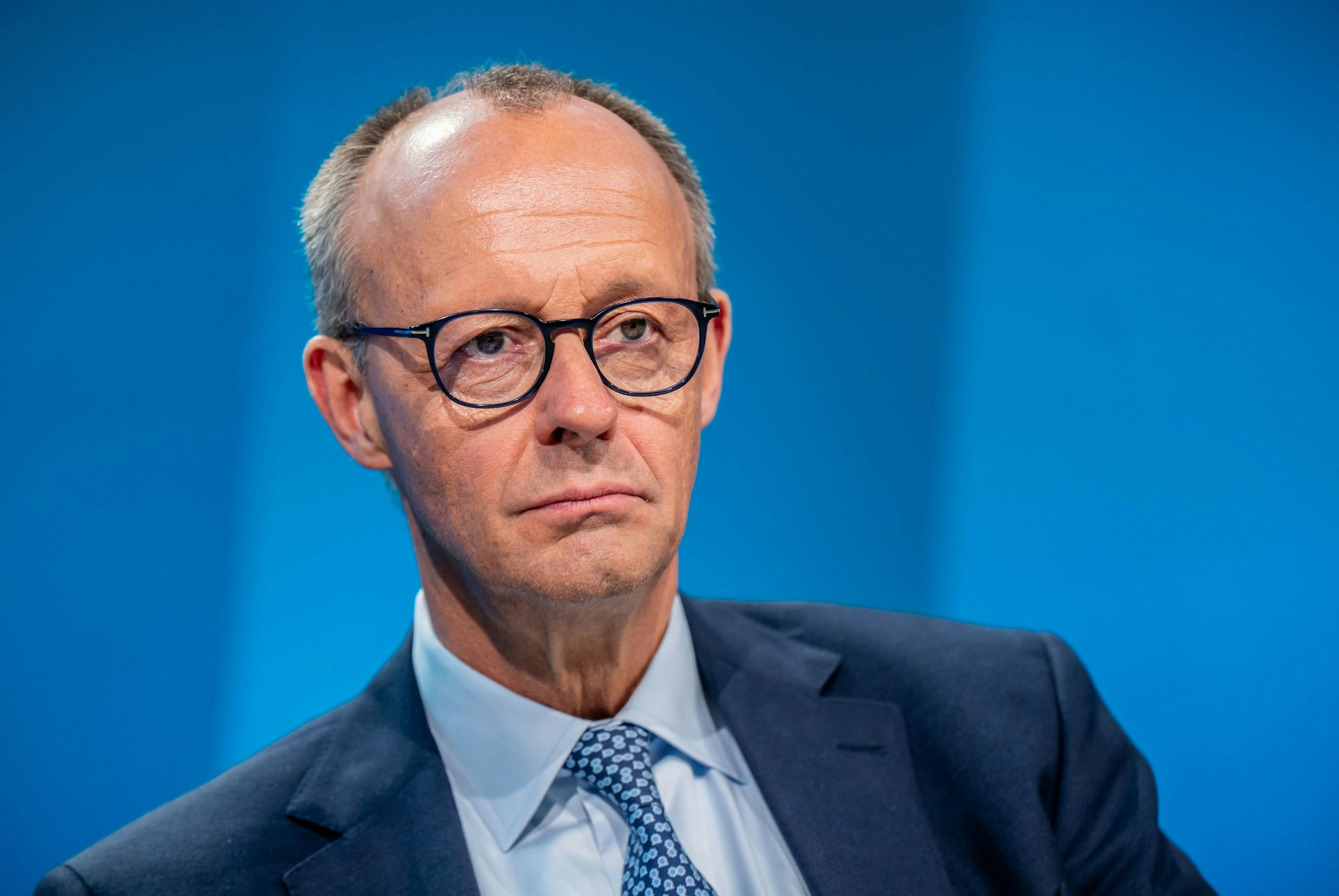 28.04.2025, Berlin: Friedrich Merz, Unions-Kanzlerkandidat und CDU-Bundesvorsitzender, aufgenommen beim Bundesausschuss der CDU.