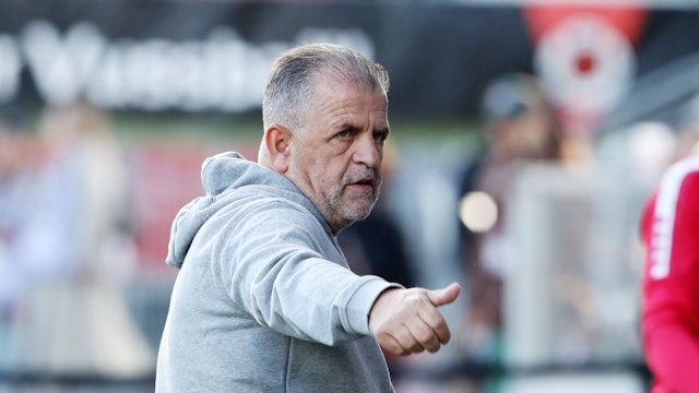 FC Viktoria Köln vs. FC Erzgebirge Aue, 3. Liga, Franz Wunderlich (Viktoria), 14.10.2023, Bild: Herbert Bucco