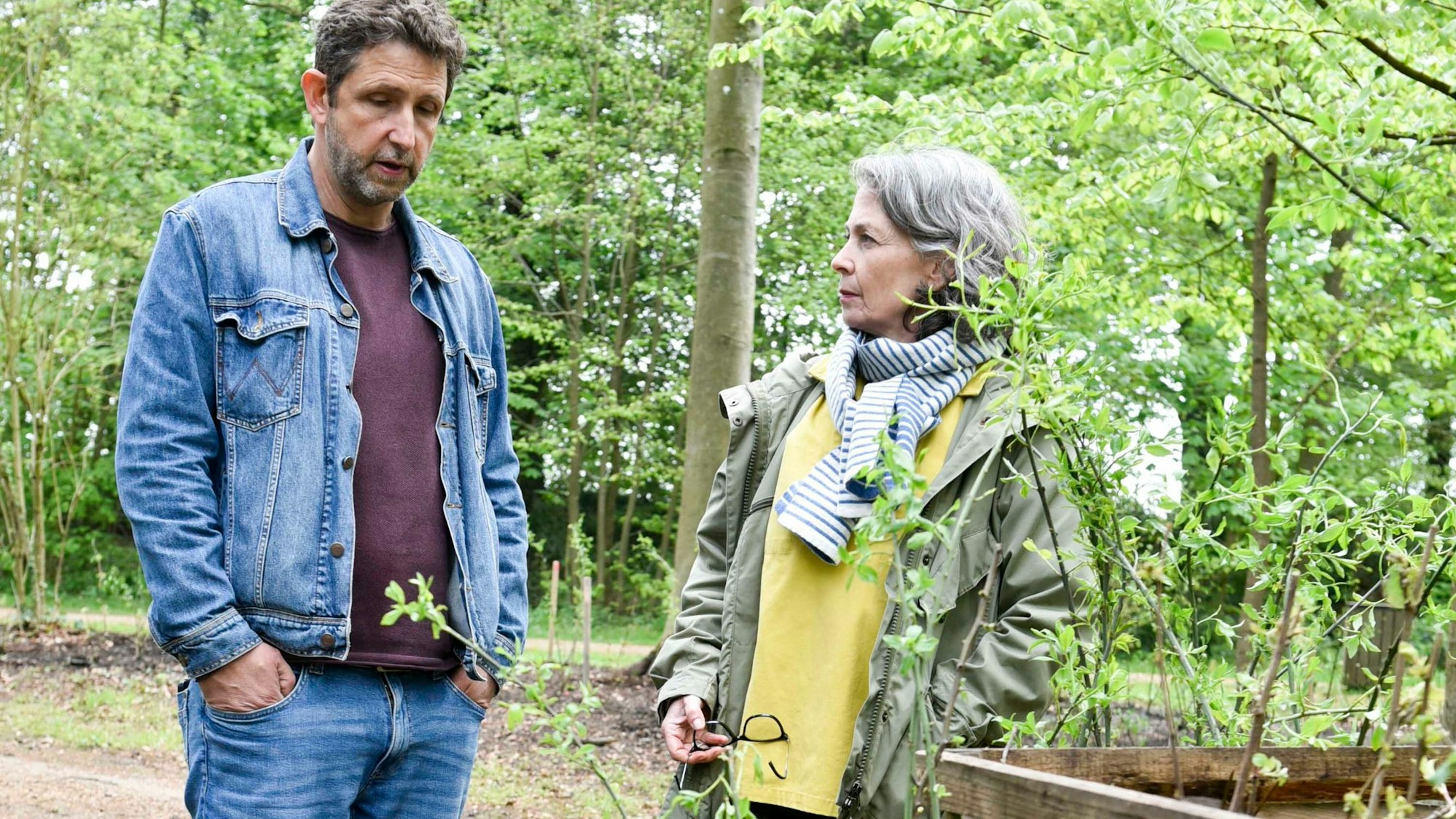 Zu sehen sind Ufuk May und Tania Schneider.