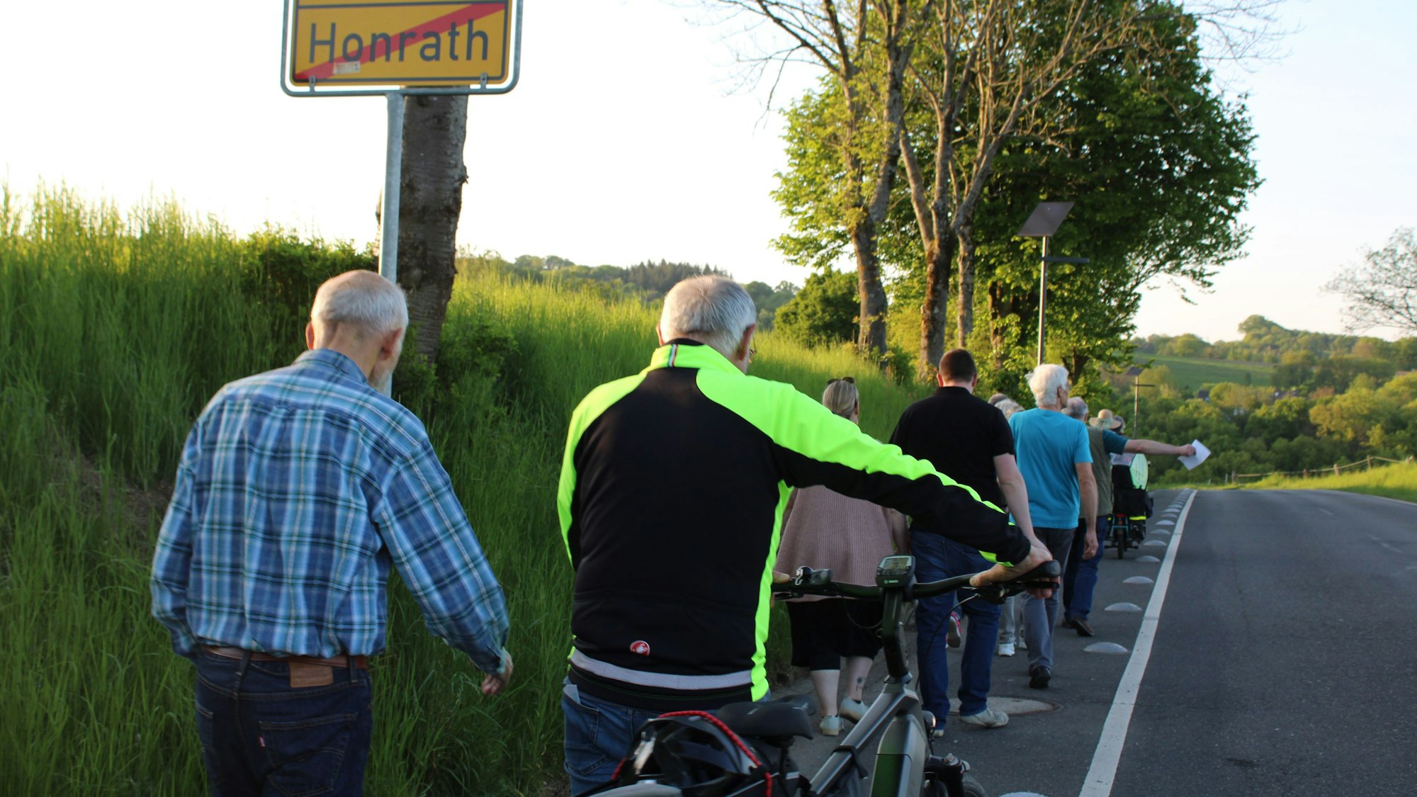 Fußverkehrscheck: Auch Honrath soll Fußgängerfreundlicher werden.