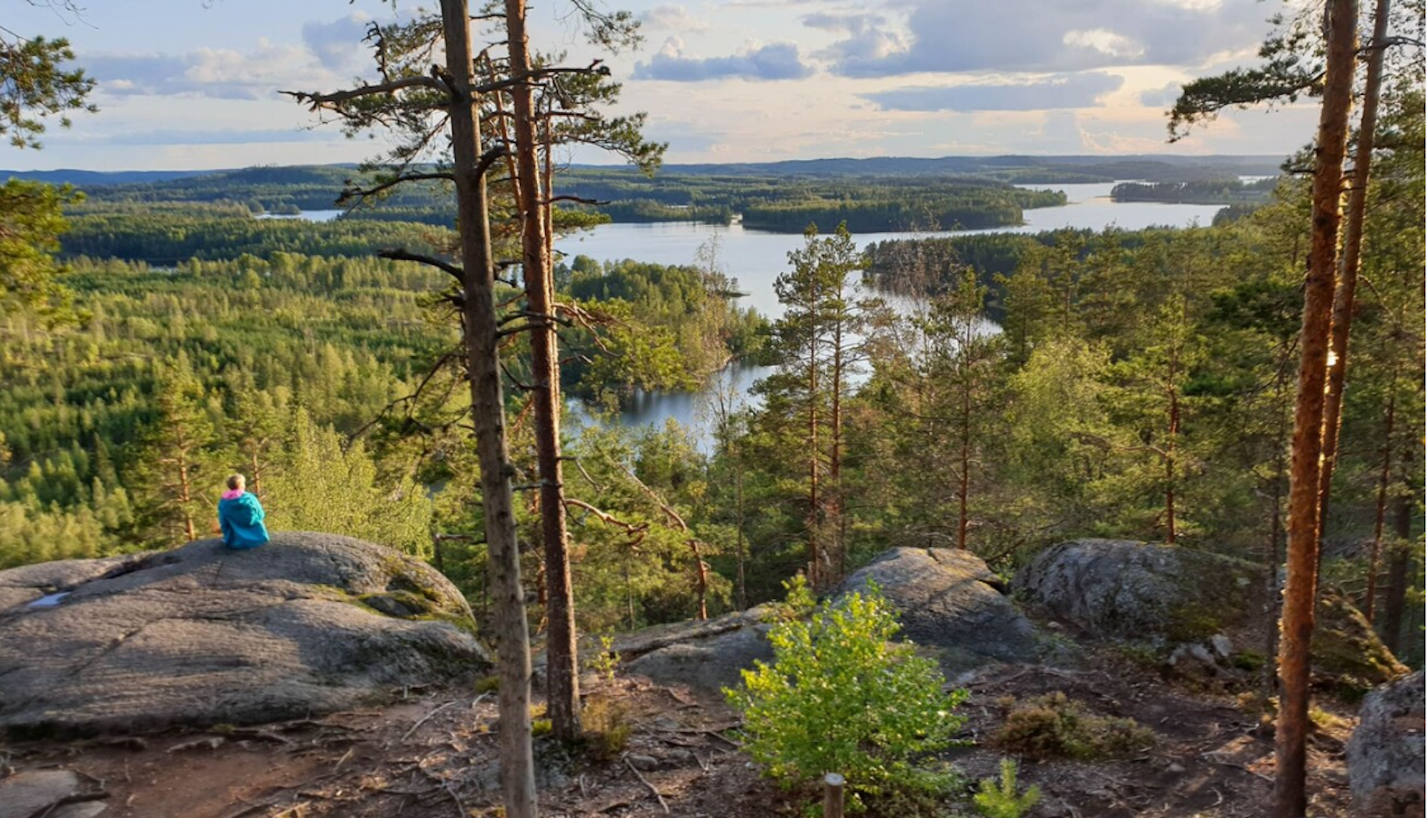 Bild vom Aussichtsunkt Neitvuori in Süd-Savo