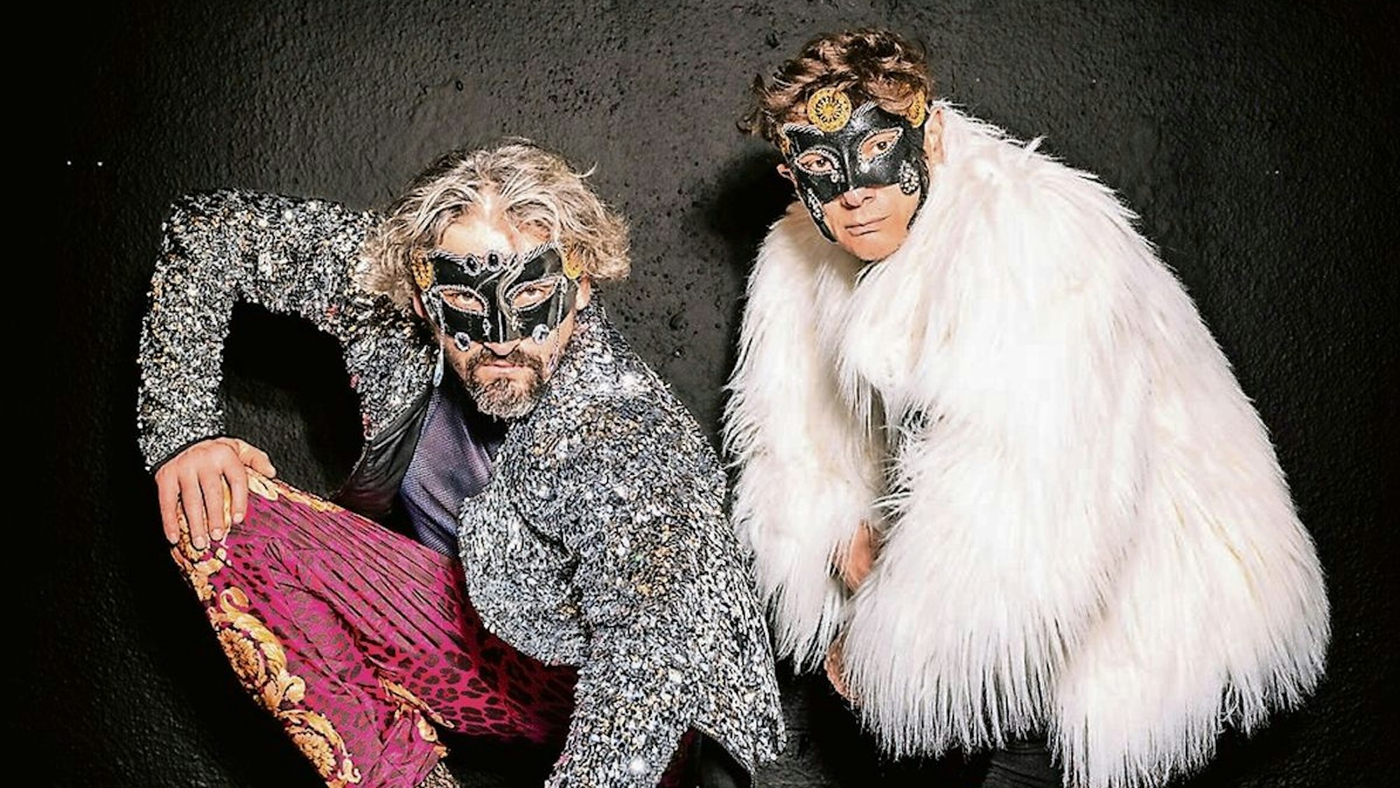 Zu erleben in der 19. Theaternacht: Alois Reinhardt (links) und Sören Wunderlich im Format „Freischwimmen“ am Theater Bonn.