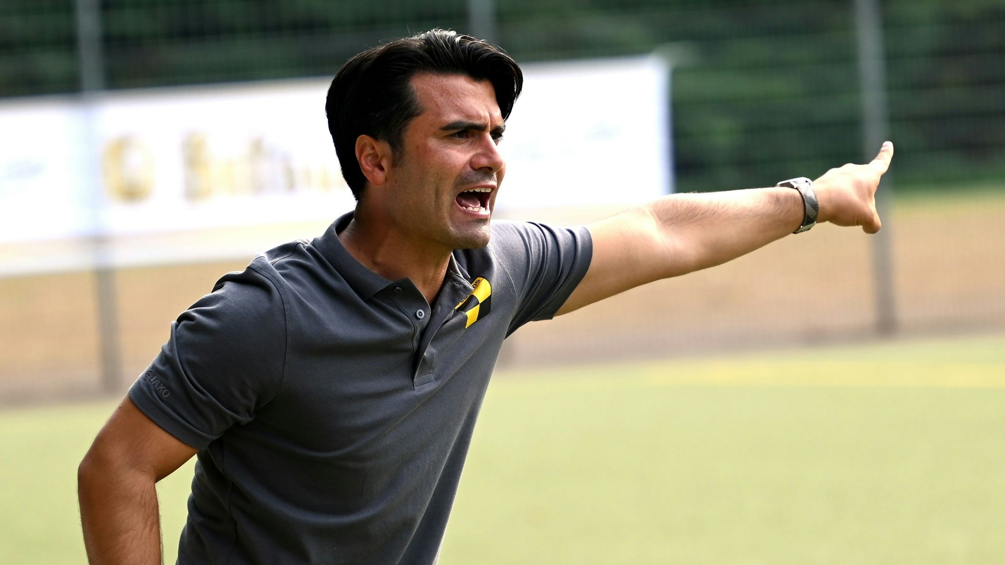 18.08.2024, Fussball-Pokal-FC Pesch-Deutz 05
TR. Serkan Dalman (Deutz)
Foto: Uli Herhaus
