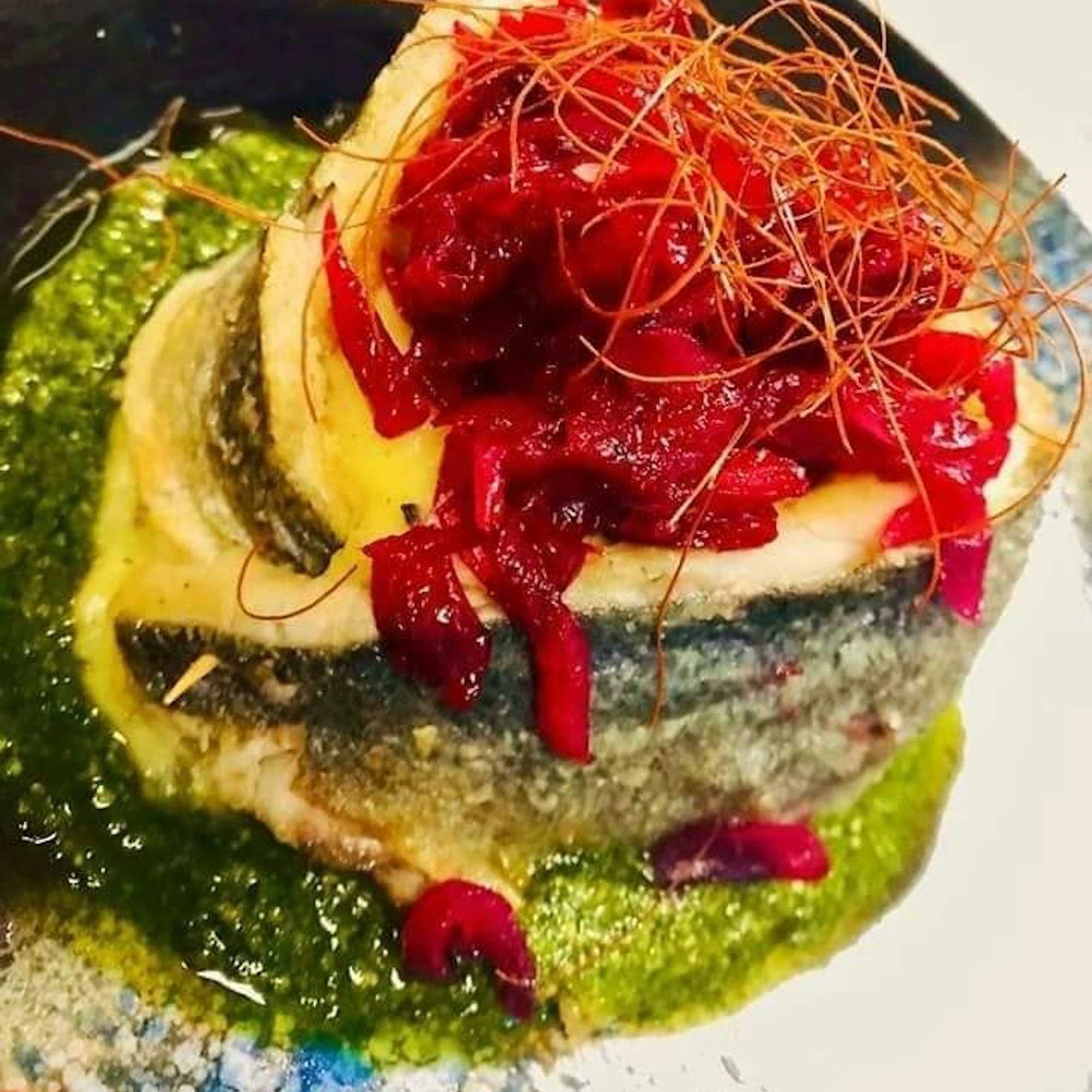 Wolfsbarschroulade im Ristorante Italia in Bensberg Aufgegabelt Favoriten